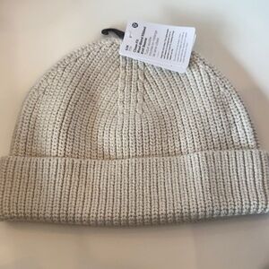 lululemon athletica Cream Knit Hat